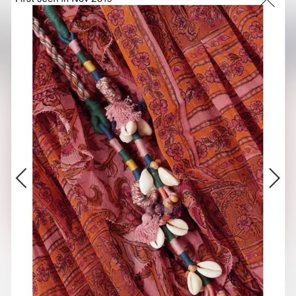 Zimmermann Silk Eddie Red midi dress size 0 - Picture 6 of 7